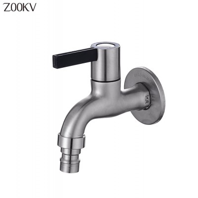 Factory cheap OEM washing machine faucet wall mounted single handle cold water garden bibcock tap