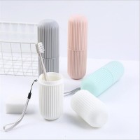 Factory Wholesale Toothbrush Travel Case Hard Plastic Tooth Brush Container Portable Toothbrush Cup Holder