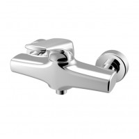 Hot sale China supply chromed brass shower faucets tap set