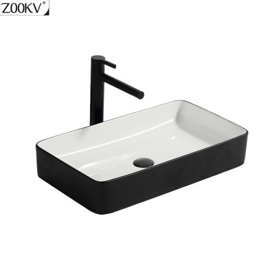 Modern Design Wash Hand Ceramic Art Basin for Cabinet Bathroom Vanity