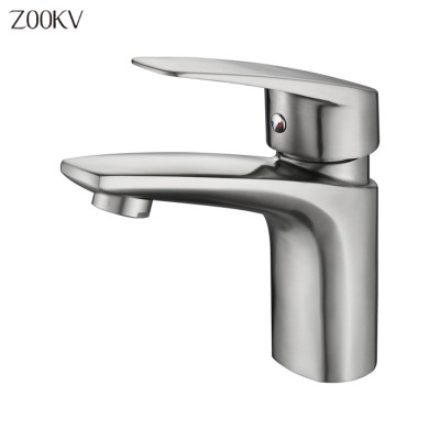 New design high quality single handle deck mounted bathroom wash basin faucet