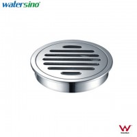 Round Design 110*110*Dia100mm Brass Floor Drain with Watermark